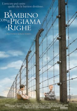 Il bambino con il pigiama a righe